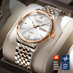 OEM ODM Premium Custom Logo 41MM Men's Automatic <b>Mechanical</b> <b>Watch</b> NH36 Movement 316L Stainless Steel Week Date <b>Watches</b> - Product Image 1