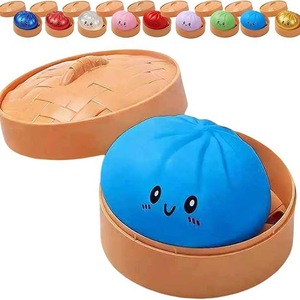 Venta al por mayor CS en stock: Juguetes blandos sorpresa de dumplings baratos, paquete inglés de dumplings blandos, juguete sorpresa en bolsa ciega - Product Image 6