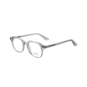 Thời trang vuông Acetate Eyewear mắt kính khung kính quang học màu xanh chặn ánh sáng kính