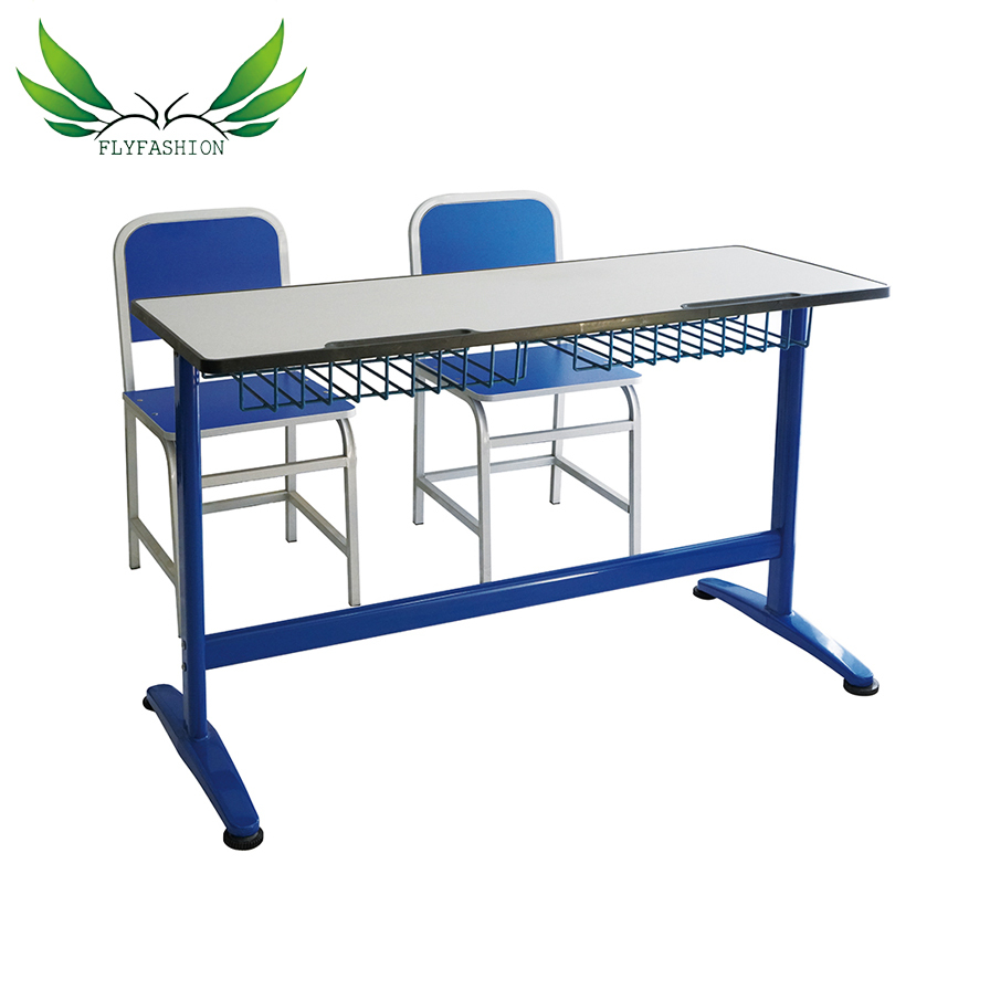 Multifunctional ergonom modern student desk and chair set for school
