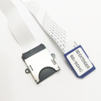 Câble d'extension de carte SD vers carte micro SD à montage sur panneau