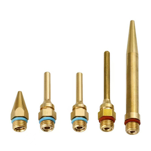 En gros, Buse de collage en laiton et cuivre pour gravure laser de logo, compatible <span class=keywords><strong>CNC</strong></span>, avec logo personnalisé - Product Image 1