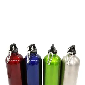 Botella de agua deportiva de 1 litro con aislamiento al vacío,  reutilizable, de acero inoxidable 18/8, moderna boca ancha, doble pared,  simple