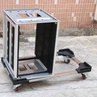 ESD Transport Logistics Turnover Trolley Cart Acier inoxydable antistatique pour ESD PCB Magazine Rack PLC Motor Core Components