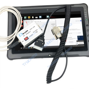 F110 Tablet for ZAPI 9-pin Console <strong>Interface</strong> Forklift Truck Diagnostic Tool ZAPI <strong>CAN</strong>-BUS Electric <strong>Controller</strong> F01183A Data Cable - Product Image 4