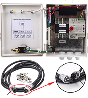LETON POWER 2p 3p 4p ATS 63A 125A Générateur Contrôleur ATS Commutateur de transfert automatique Double alimentation
