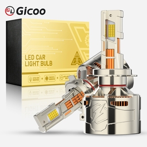 Ampoules de phares LED H7 Canbus 40000LM 400W 9005 HB3 9006 HB4 H1 H4 H8 H9 H11 12V 6000K IP67 Étanches en aluminium pour voitures - Product Image 6