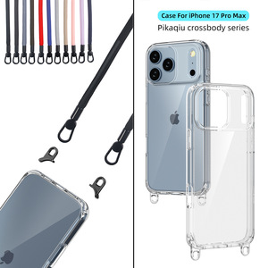 El último <span class=keywords><strong>lanzamiento</strong></span> de una funda de teléfono de cuerpo cruzado para iPhone <span class=keywords><strong>14</strong></span> 15 17 <span class=keywords><strong>Pro</strong></span> <span class=keywords><strong>Max</strong></span>, que incluye un protector de pantalla y accesorios de collar - Product Image 4