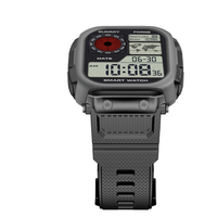 Montre GPS de randonnée DM66 Tough avec grande batterie, étanche 5ATM, écran AMOLED, cartes hors ligne