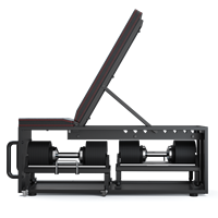 SNODE Caja de Fitness 4 en 1, Banco de Pesas Ajustable, Plataforma Pliométrica Aeróbica, Equipo de Entrenamiento de Fuerza para Todo el Cuerpo para Gimnasio en Casa