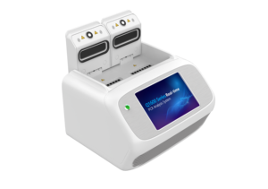Mini-test ADN 16 puits bon marché de laboratoire Système QPCR en temps réel Thermocycleur Gentier avec deux blocs - Product Image 2