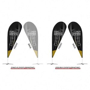 Banderas de Playa de Aluminio y Poliéster para Publicidad Exterior, Impresión Digital, Banderas de Plumas Voladoras, Tela para Banderines, Tamaño Personalizado - Product Image 4