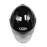Casque de moto ouvert avec double visière, certifié DOT, éclairage LED intelligent, vente en gros d'usine, casques de motocross demi-face