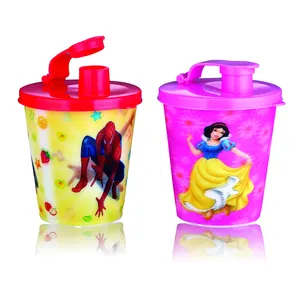 Customized Designs 3D Lenticular Hologram Cup With Lid And Straw
