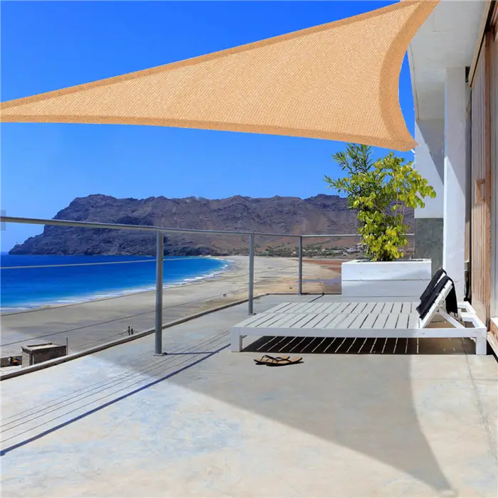 Sun Shade Canopy and Canvas Shade Sail Patio Yard /Sun Shade Sail UV Top Outdoor Patio