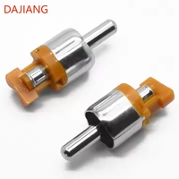 DAJIANG OEM personalizado chapado en oro RCA adaptador macho Audio Video enchufe Jack RCA conector macho para Cables AV