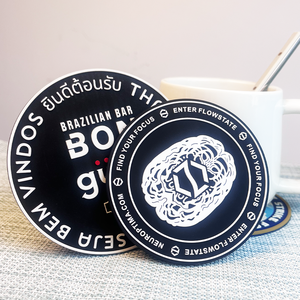Promotion Wholesale Cheap 3D Custom logo Plastic Silicone Mat Soft Pvc Rubber Cup <strong>Coasters</strong> <strong>for</strong> <strong>Drinks</strong> - Product Image 5