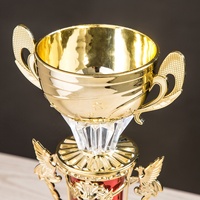 Trofeo de la Liga de Campeones de Plástico Personalizado de Alta Calidad, Medallas Personalizadas para Competiciones Deportivas AD52