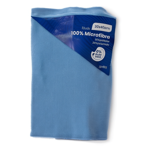 Panno in Microfibra Blu 30x40cm 100% Microfibra Multiuso - Product Image 2