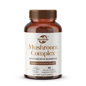 Complejo de Hongos OEM ODM, Suplemento de Hongos 5 en 1 (Melena de León, Reishi, Chaga, Maitake, Shiitake) para la Concentración y el Apoyo Inmunológico - Product Image 1