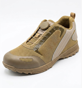 DFK01 Mesh Low Top Lace-up Outdoor Shoes Breathable Lightweight Walking Footwear for All Seasons - Product Image 1