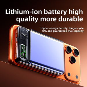 Cargador Inalámbrico Magnético QI2 de 15W, Batería Externa Portátil de Alta Capacidad de 10000mah, Aleación de Aluminio, Carga Rápida de 20W para <span class=keywords><strong>iPhone</strong></span> - Product Image 5