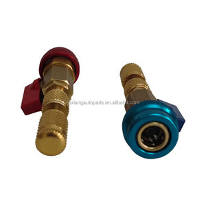 Nouveau AC climatisation réglable R134 <span class=keywords><strong>R12</strong></span> R13A noyau de Valve coupleur haut bas joint rapide <span class=keywords><strong>gaz</strong></span> frais joint rapide de haute qualité - Product Image 3