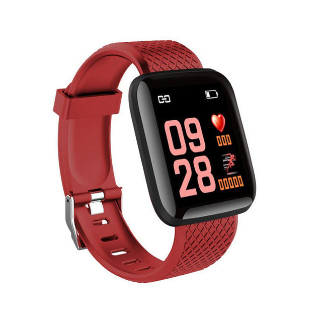 TBFIT 116plus Color Screen Smart Bracelet D13 Real-time Heart Rate Sleep Monitoring Gift Smart Watch for Men Women