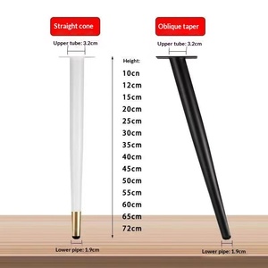 Pieds <span class=keywords><strong>de</strong></span> <span class=keywords><strong>table</strong></span> réglables modernes en acier au carbone Langshi pour <span class=keywords><strong>table</strong></span> à manger, <span class=keywords><strong>table</strong></span> basse, bureau, mobilier LS-CS01 - Product Image 3