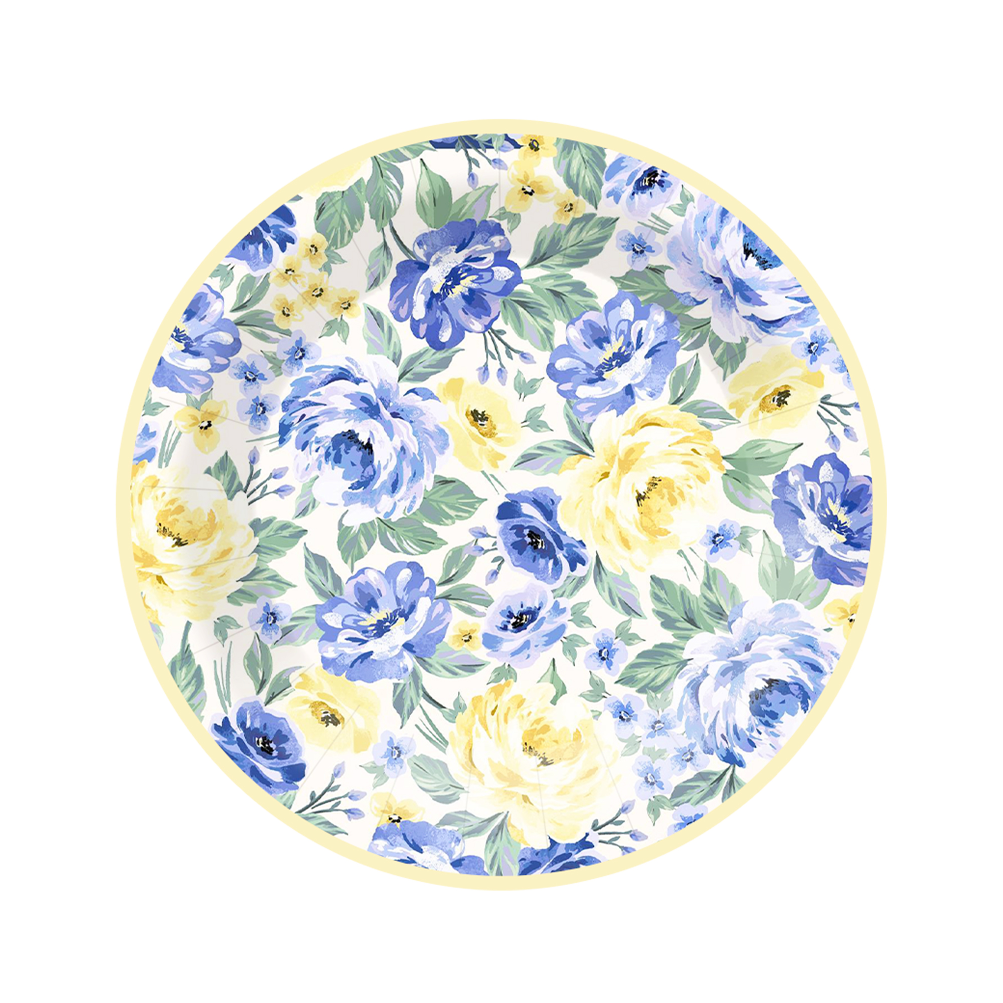 Plato de papel de 9 pulgadas * 8 unidades