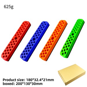 Organizador Magnético para Brocas de Acero de Alta Velocidad, Soporte para Brocas de Vástago Recto, <span class=keywords><strong>Base</strong></span> de Almacenamiento de Herramientas de 180 mm, 4 Piezas - Product Image 5