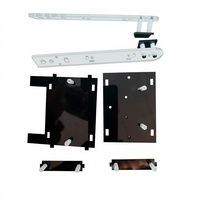 Kit Robot Tank Kendali Jarak Jauh 2.4G DIY Edukasi Anak Rakitan Sendiri Bahan Plastik ABS Hitam/Biru Termasuk Baterai AA/9V