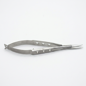 Tijeras Quirúrgicas Castroviejo para Microcirugía Dental, 3 Orificios, 11.5 cm, Rectas y Curvas, Acero Inoxidable, Manuales, CE - Product Image 1