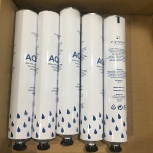 <span class=keywords><strong>Tube</strong></span> de lotion dentifrice crème mains <span class=keywords><strong>en</strong></span> aluminium métallique pliable personnalisé écologique pour emballage cosmétique - Product Image 3
