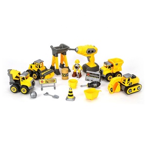 Juguete de Construcción de Vehículos de Ingeniería Desarmable Profesional para Niños, con Juego de Herramientas de Taladro Eléctrico, Coche de Construcción Educativo - Product Image 5