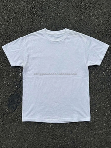 เสื้อยืดผ้าฝ้าย100% สำหรับผู้ชายเสื้อยืดคอกลมสั่งทำได้เสื้อยืดเปล่าคุณภาพสูงเสื้อยืดสำหรับผู้ชาย - Product Image 3
