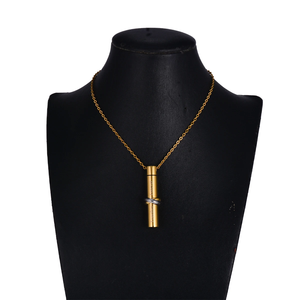 Collane di urna cilindrica per ceneri in acciaio inossidabile infinito insieme ciondolo amore gioielli cremazione ricordo commemorativo - Product Image 4
