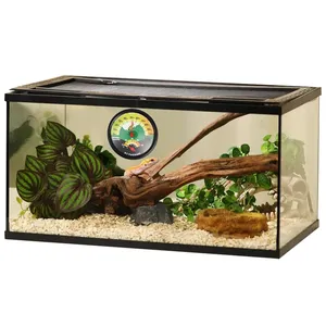 Thermomètre Hygromètre HEDAO pour Reptiles et Lézards, avec Ventouse et Ruban Adhésif, Sans Pile, pour Terrarium et Boîte d'Élevage d'Animaux, Fabriqué en Chine Continentale - Product Image 2