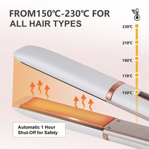 Winning <b>Star</b> Hair Straightener ST-5761 <b>LED</b> Display Temperature Adjustment Dry And Wet Use - Product Image 2
