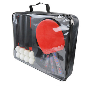 Alta calidad Ittf aprobado 4 paletas 8 bolas Ping Pong bolas conjunto de red profesional juego de raqueta de tenis de mesa para entrenamiento - Product Image 5