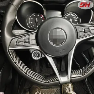 ใหม่อุปกรณ์ตกแต่งรถยนต์ Alfa Romeo Giulia Stelvio อุปกรณ์เสริมสำหรับสตาร์ท/หยุดเครื่องยนต์ - Product Image 6