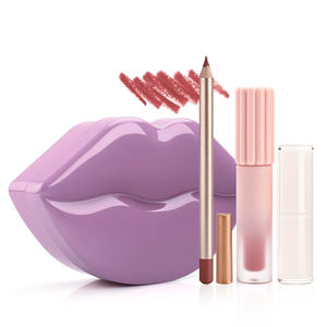 DIY özel etiket crucruücretsiz Vegan parlak nemlendirici <span class=keywords><strong>3</strong></span> in 1 dudak parlatıcısı dudak kalemi liplabel kendi hediye yapmak dudak kiti - Product Image 2