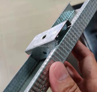 Clip de fixation pour plafond suspendu Meta Furring Channel, support de tige pivotante, clip F47 pour acier léger