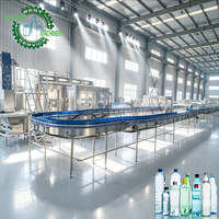 Línea de Embotellado de Agua CGF50-50-15, Máquina de Llenado de Botellas PET de 24000 BPH, Mejora la Competitividad en el Mercado y los Márgenes