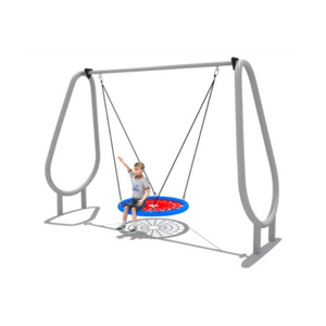 Inqila Kim Loại Ngoài Trời Đu Đứng Không Thấm Nước Bộ Đu Cho Trẻ Em Kết Hợp Đu Phù Hợp Ngoài Trời/Công Viên/Sân Sau - Product Image 1