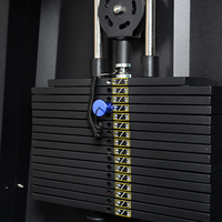 Nouvelle conception d'équipement de musculation à domicile : Machine à curls assis à charge par poulie pour l'entraînement de la force