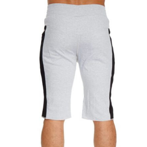 Venta caliente culturismo músculo hombres pantalones cortos algodón marca ropa deportiva correr sudor corto - Product Image 5
