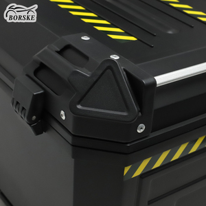 BORSKE usine <span class=keywords><strong>moto</strong></span> Top case <span class=keywords><strong>moto</strong></span> arrière boîte à bagages 45L PP plastique <span class=keywords><strong>moto</strong></span> queue boîte - Product Image 6