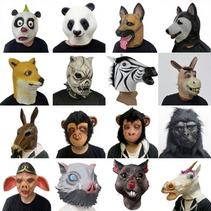 Máscaras de <span class=keywords><strong>Payaso</strong></span> Asesino de Látex para Decoración de <span class=keywords><strong>Terror</strong></span> de Halloween, Cubre Rostro Completo, Accesorio de Película para Disfraz de Cosplay en Fiestas de Carnaval - Product Image 1