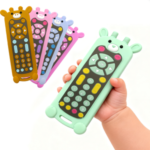 Control Remoto de TV con Diseño de <span class=keywords><strong>Animal</strong></span>, Apto para Bebés de 0 a 24 Meses, Tabletas Masticables de Silicona para Regalo - Product Image 1